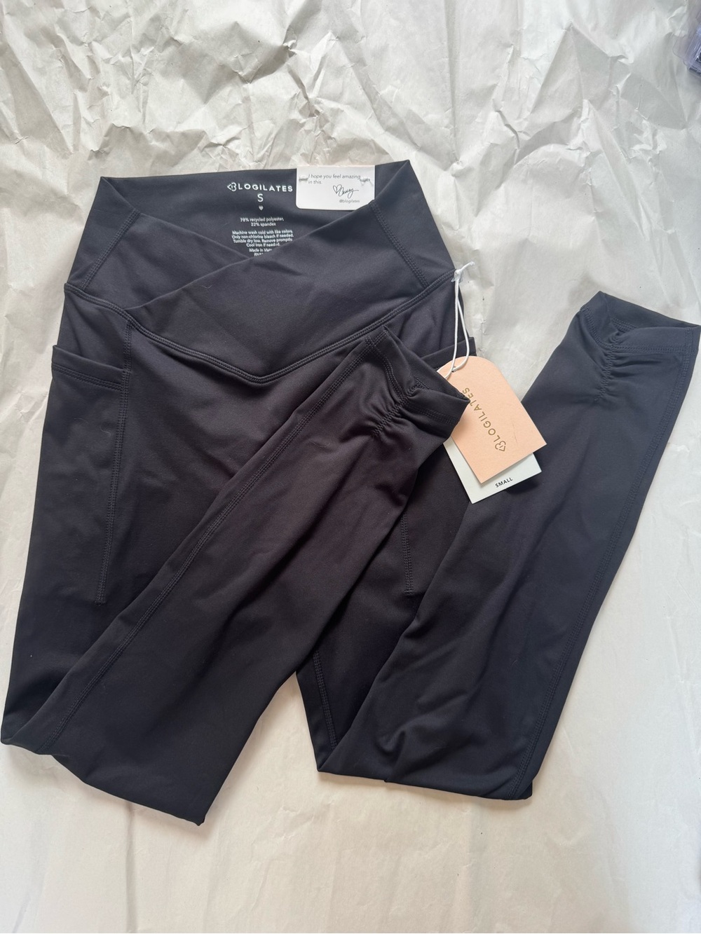 Blogilates  Black High-Waist Leggings